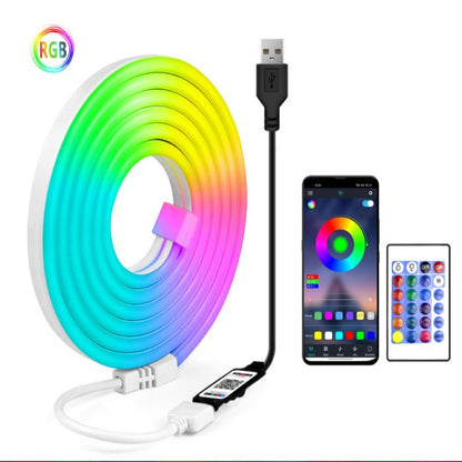 RGB Neon LED Strip Bluetooth & Remote Control