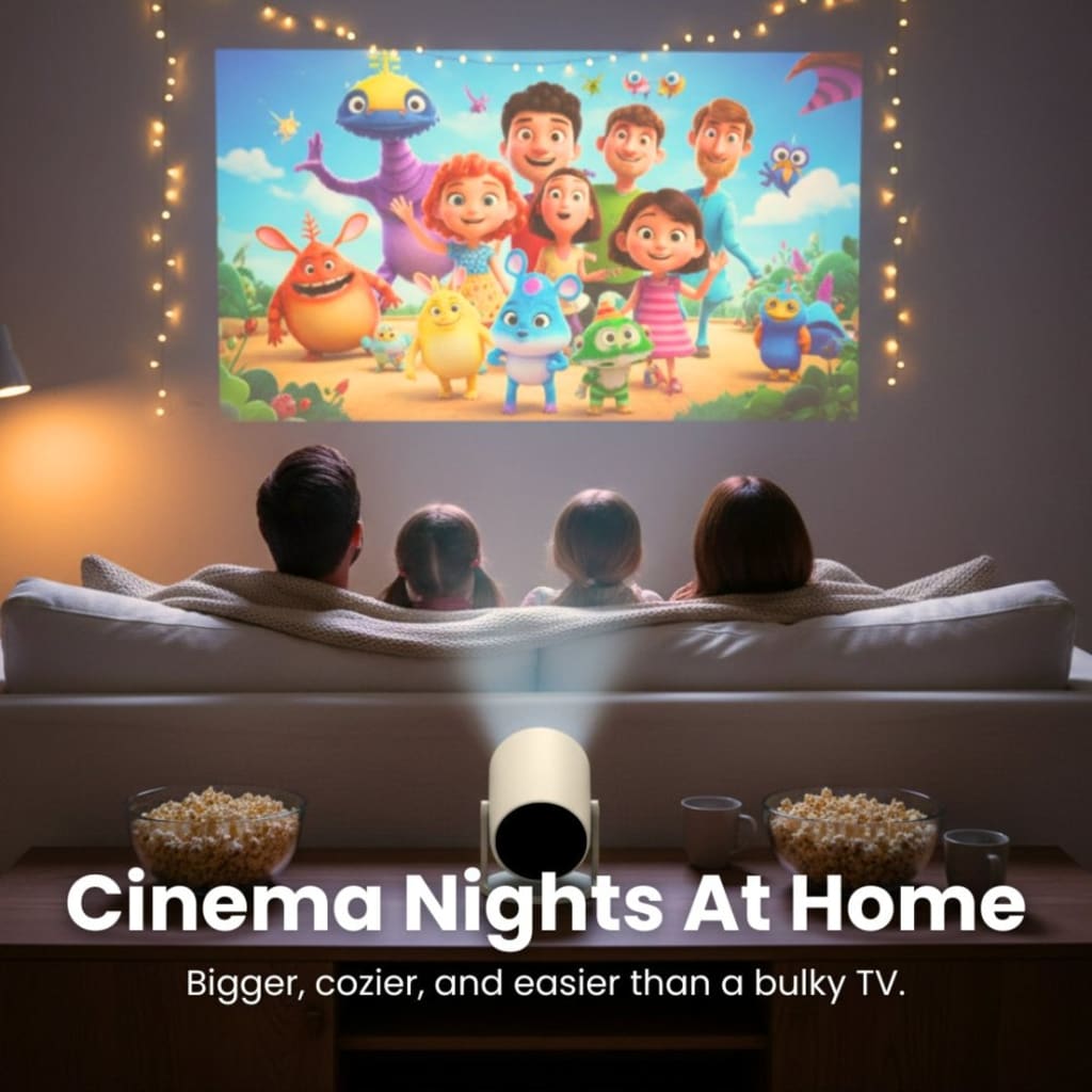 Lumiora™ Home Cinema Projector